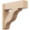Ekena Millwork 8-in W x 26-in D x 26-in H Funston Block Rough Cedar Woodgrain TimberThane Outlooker, Primed Tan OUTUR080X26X26FST44RCPR - alternate 1